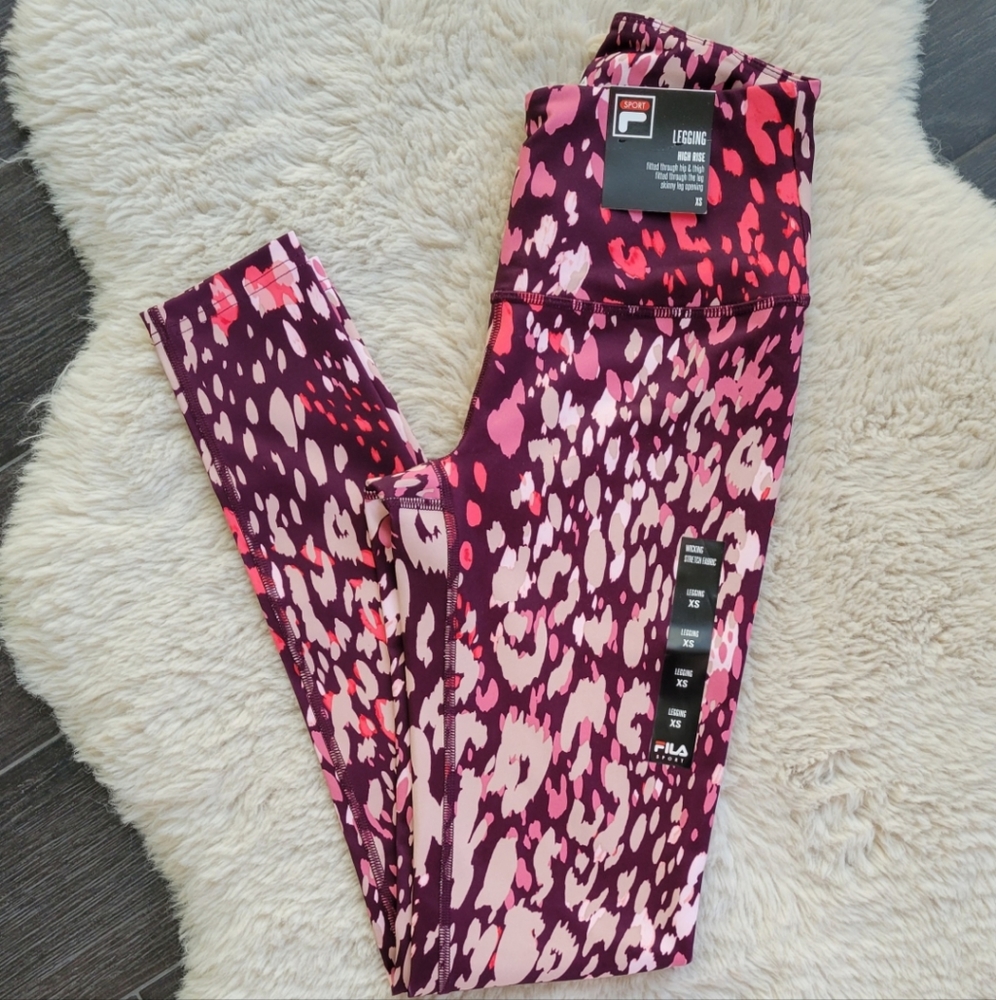 Fila Sport High Rise Legging sz XS NWT